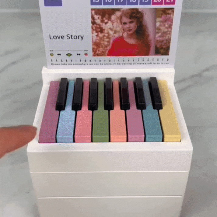Taylor Piano Calendar - 2027